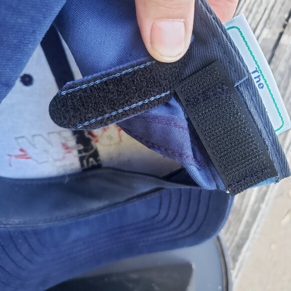 Vintage IBEW Local 271 Wichita KS Blue Hat Cap Strapback Frank‎ Doolittle Co - Picture 9 of 10